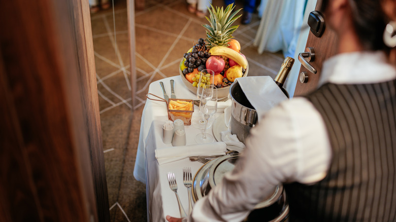 Hotel room service