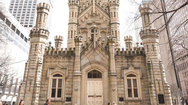 chicago's old water tower