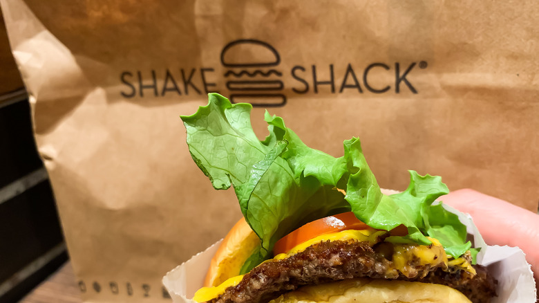 Shake Shack burger 