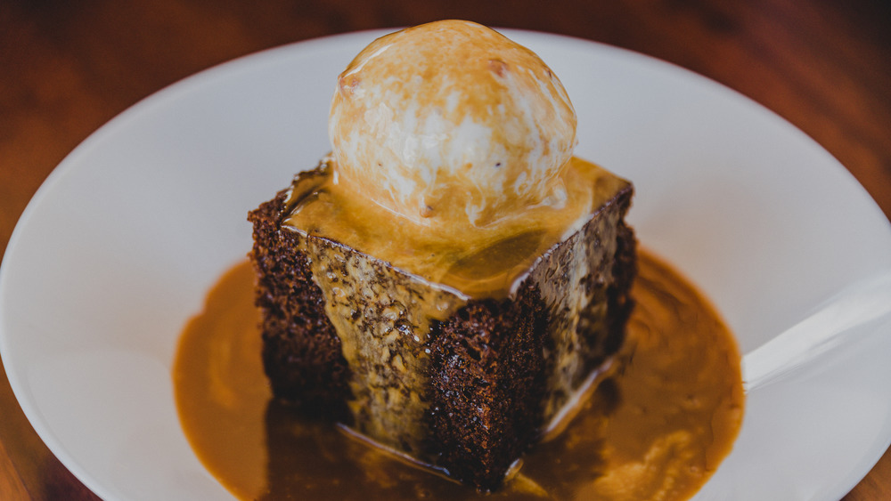 Sticky toffee pudding