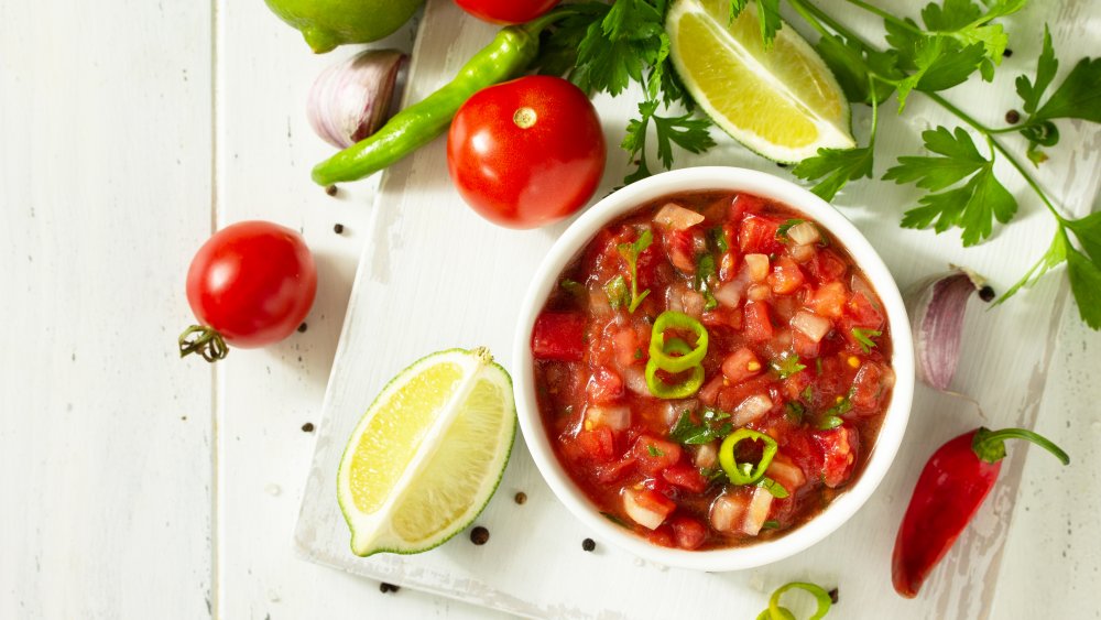 authentic Mexican salsa for tacos