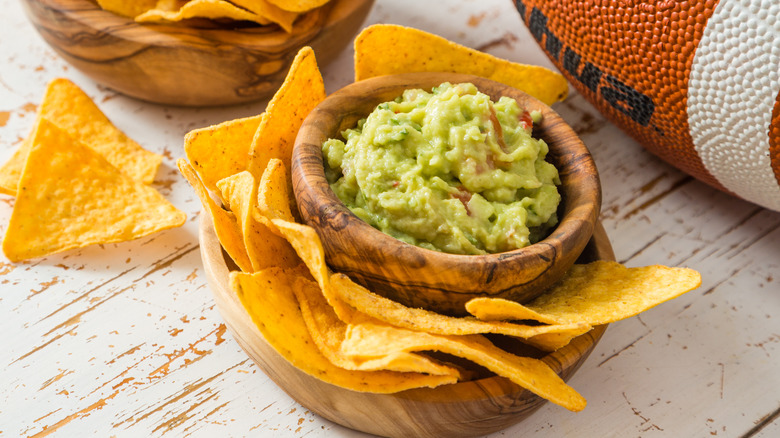 Guacamole and football