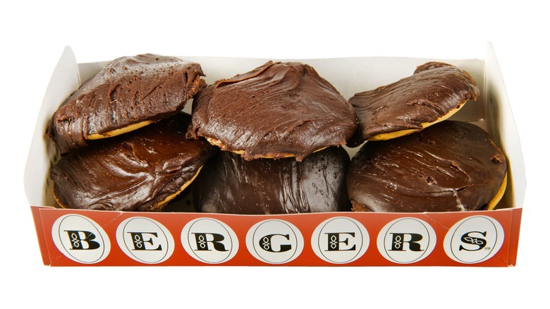 box of Berger cookies