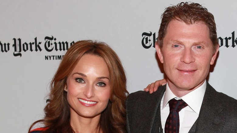 Giada De Laurentiis and Bobby Flay