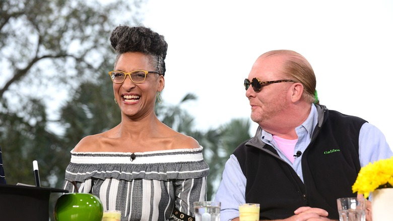 Carla Hall on The Chew