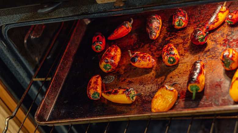 broiled peppers