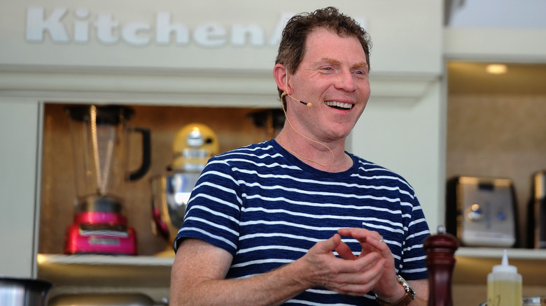 Bobby Flay at cooking demonstration