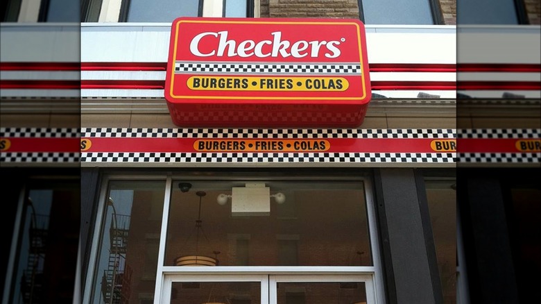 Checkers location front door