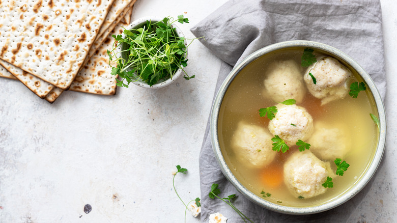 matzah ball soup