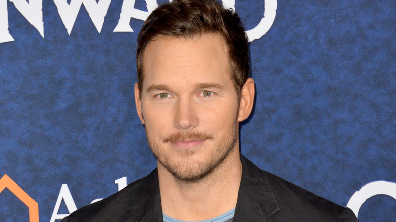 Chris Pratt smiles