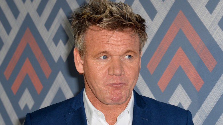 Gordon Ramsay looking skeptical