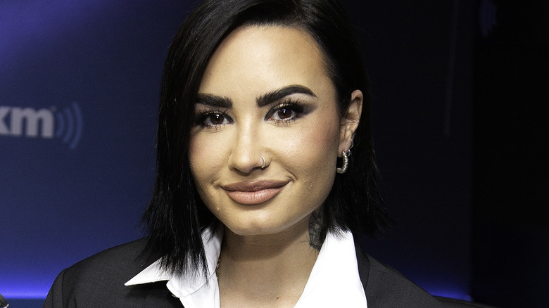 Demi Lovato smiling