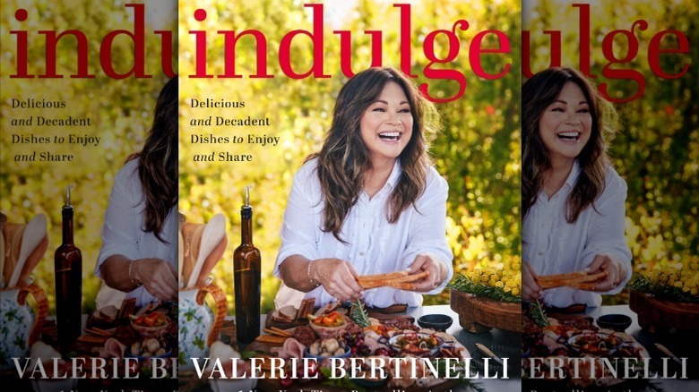 Valerie Bertinelli's cookbook cover "Indulge"