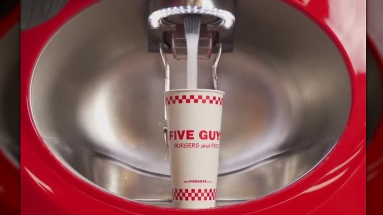 Coke Freestyle at Five Guys