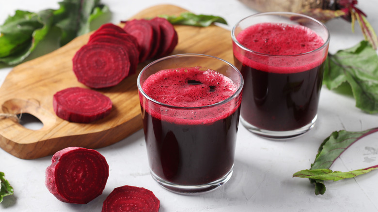 Beet juice