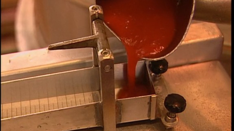 Heinz ketchup tested for viscosity