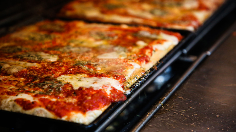 Christian Petroni garlic butter Sicilian pizza