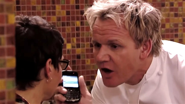Gordon Ramsay confronts restaurant owner Abby