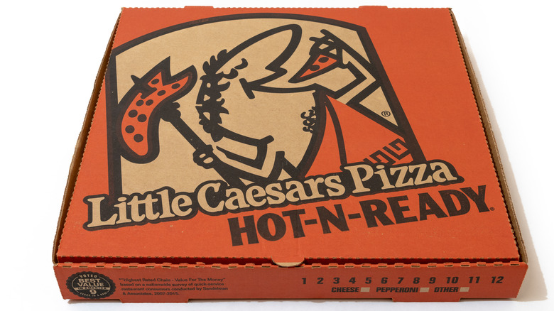 Little Caesars pizza box