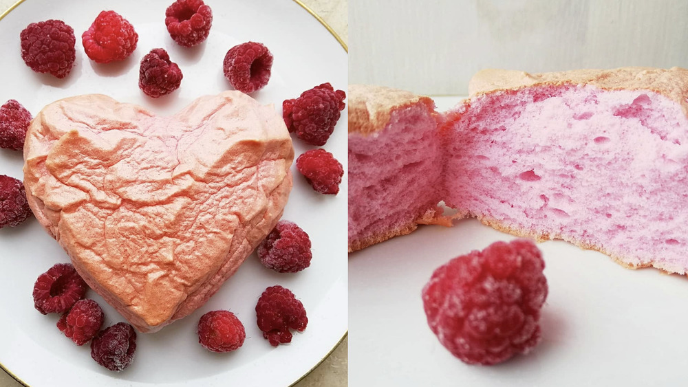 Valentines cloud bread