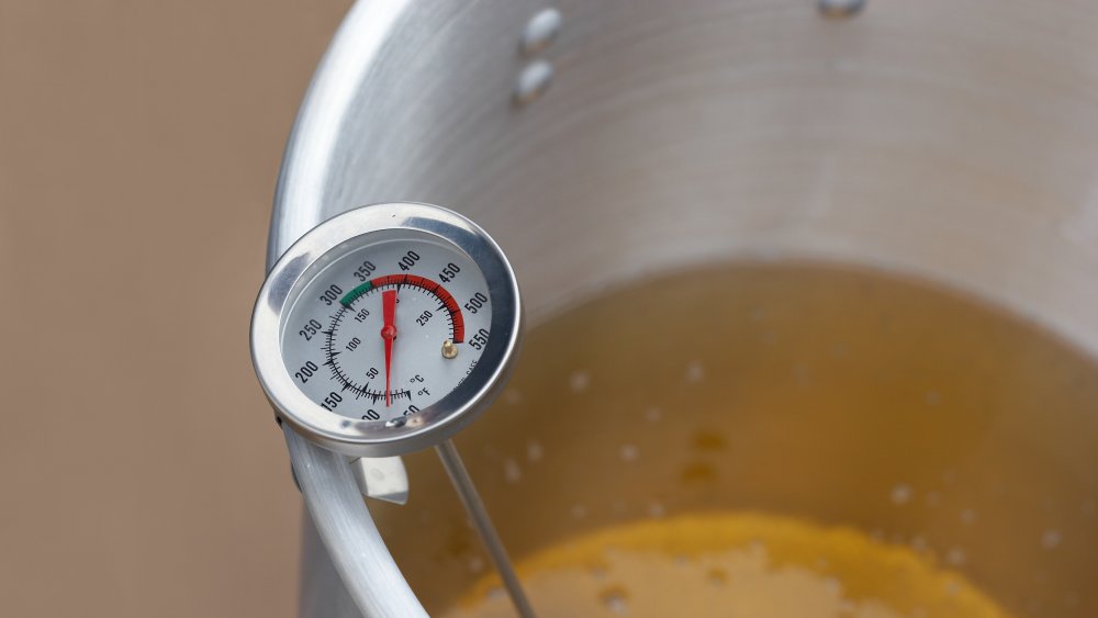 turkey oil temp