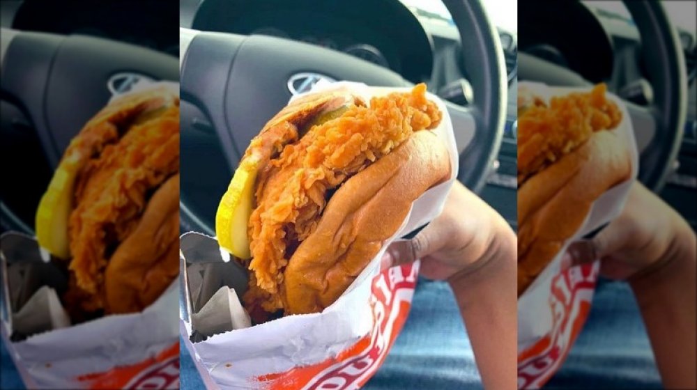 Popeyes chicken sandwich