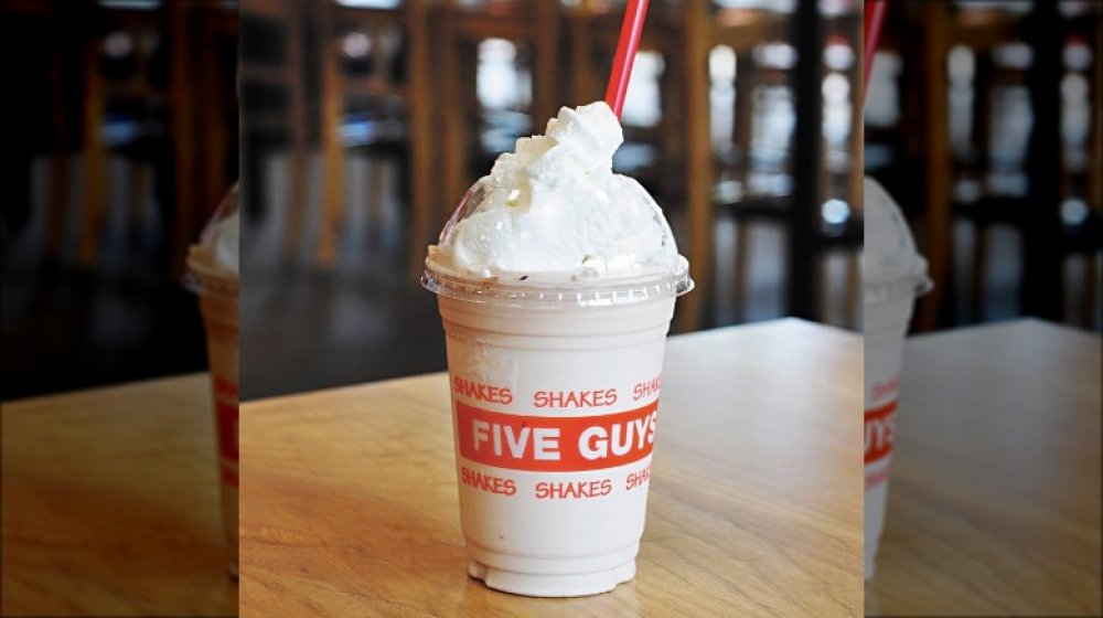 Five Guys shake