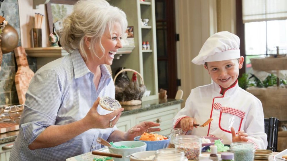 Paula Deen and grandson