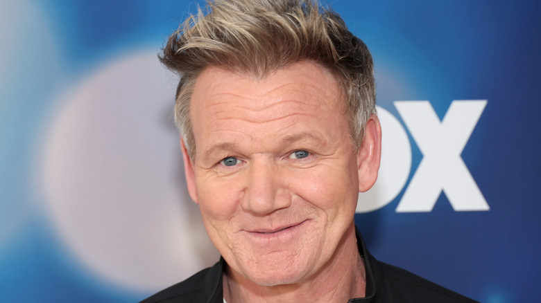 Gordon Ramsay smiling