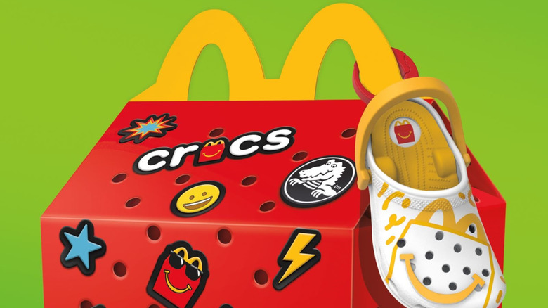 McDonald's x Crocs Happy Meal box