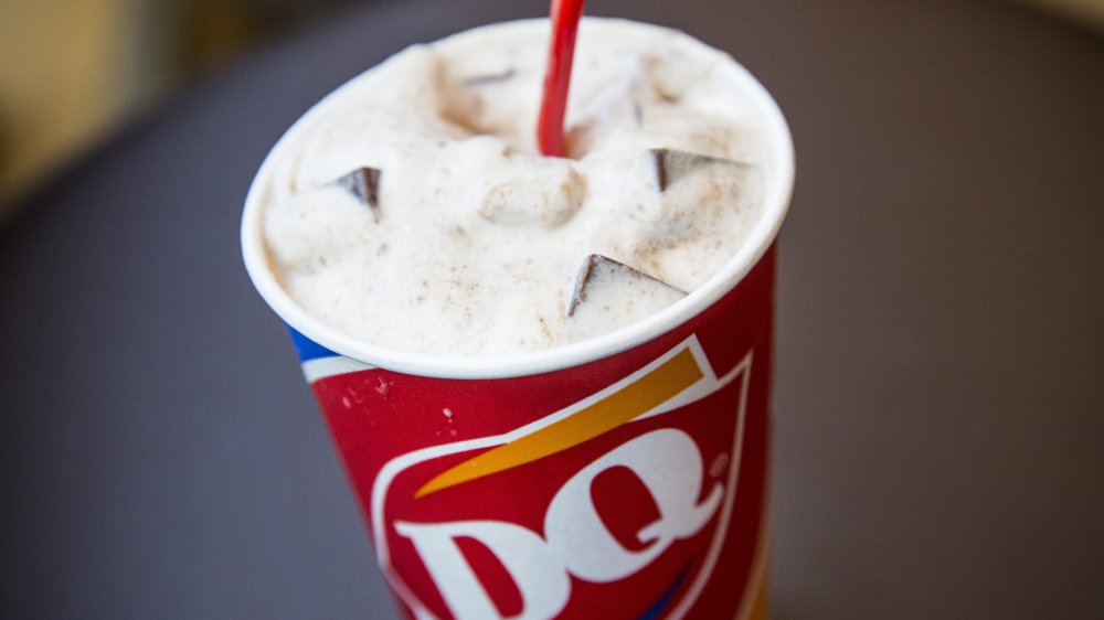 A s'mores-flavored Dairy Queen Blizzard