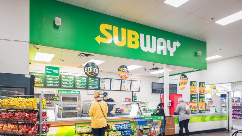 Subway restaurant