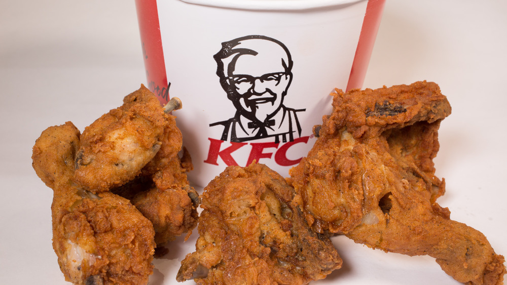 Fried chicken from KFC
