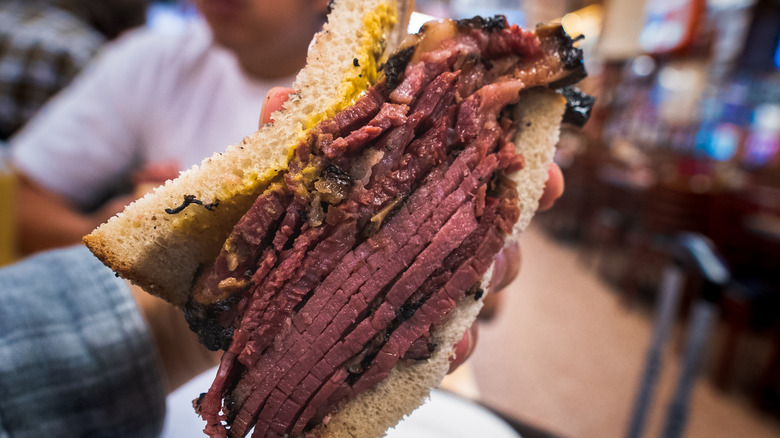 pastrami sandwich