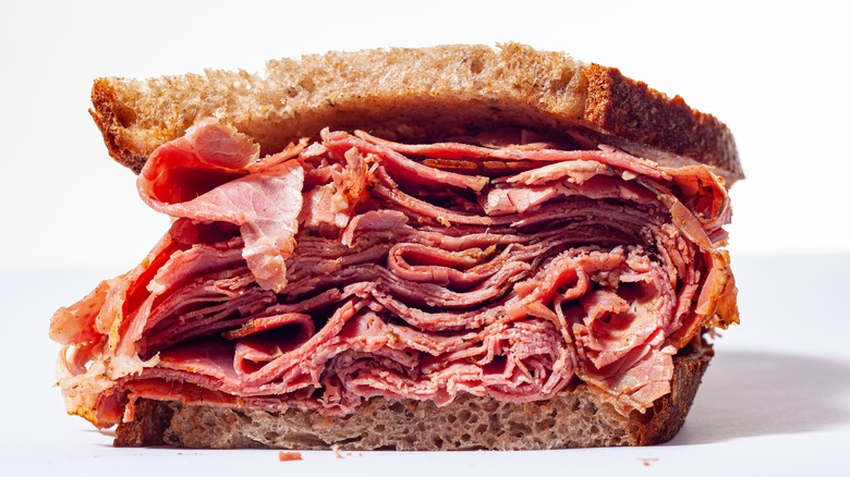 pastrami sandwich