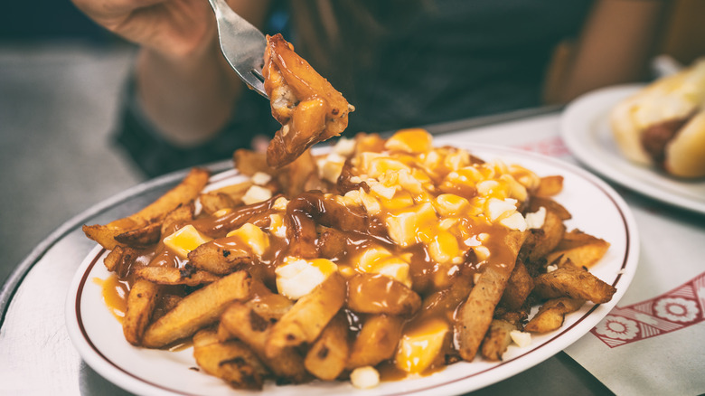 Canadian poutine