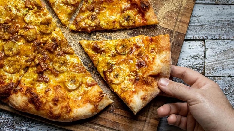 Sweden's banana curry pizza