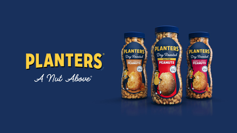 Planters roasted peanuts in new packaging