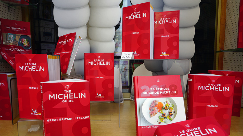 Michelin guides for sale in France