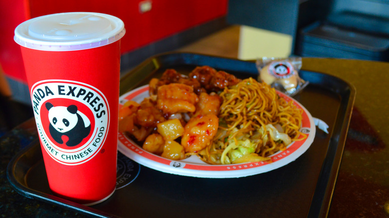 Panda Express meal