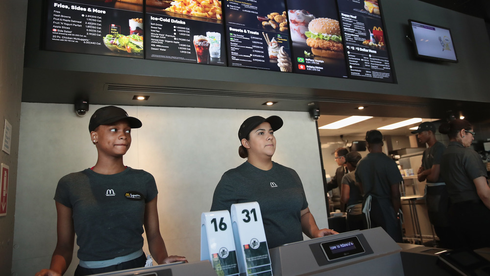 McDonald's employees at its Chicago headquarters