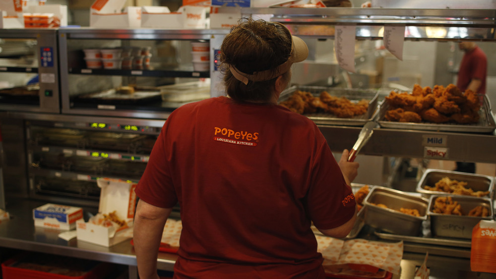 Popeyes employee