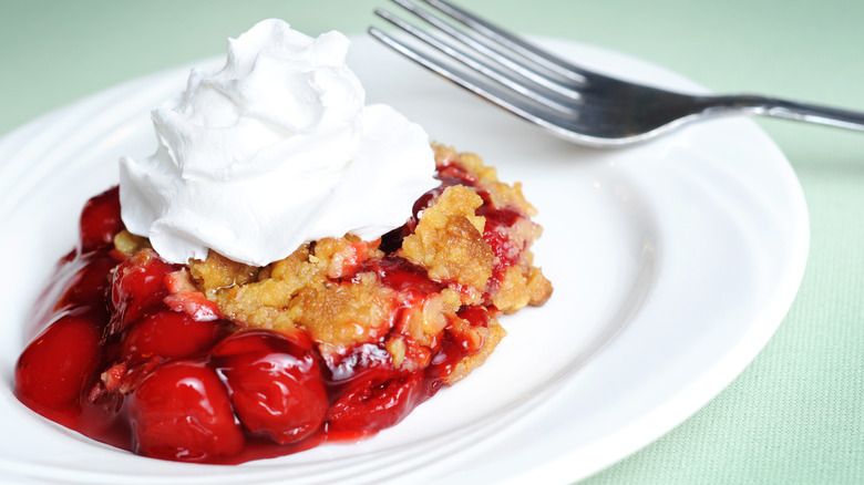 cherry cobbler