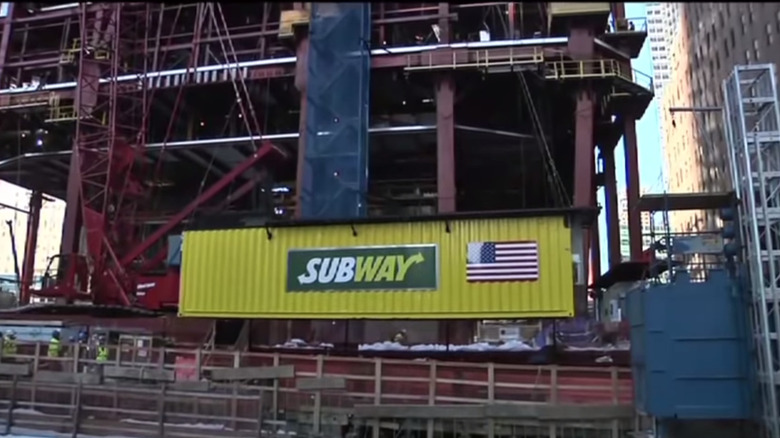 Subway restaurant at World Trade Center