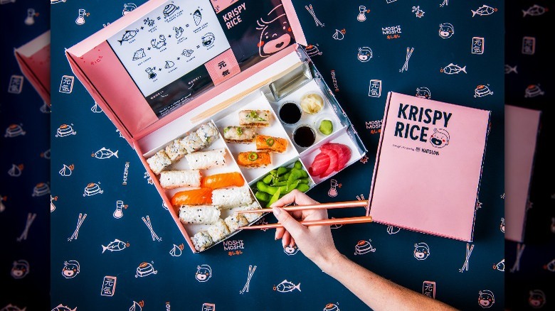 Krispy Rice box