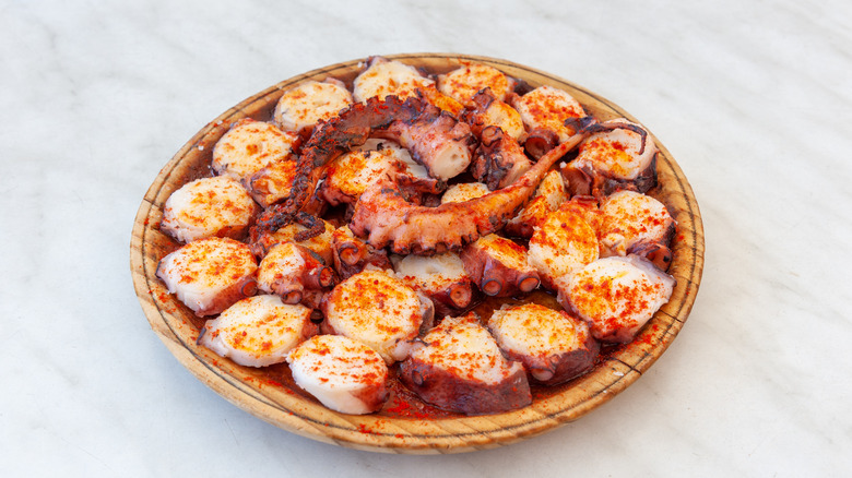 pulpo a la gallega octopus dish