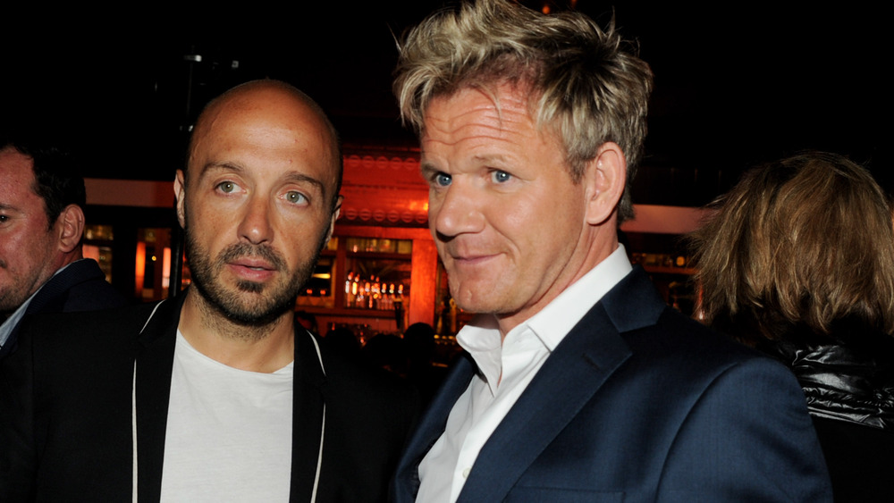 Joe Bastianich with Gordon Ramsay