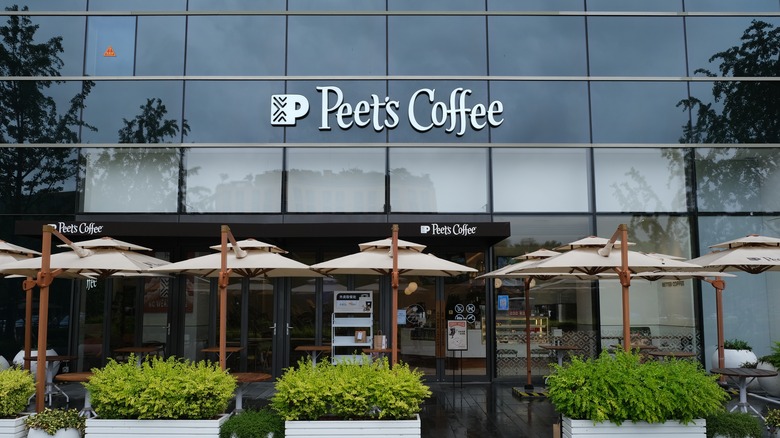 Peet's Coffee storefront