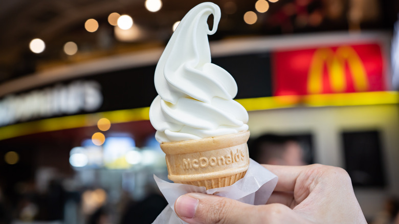 The McDonald's ice cream cone 