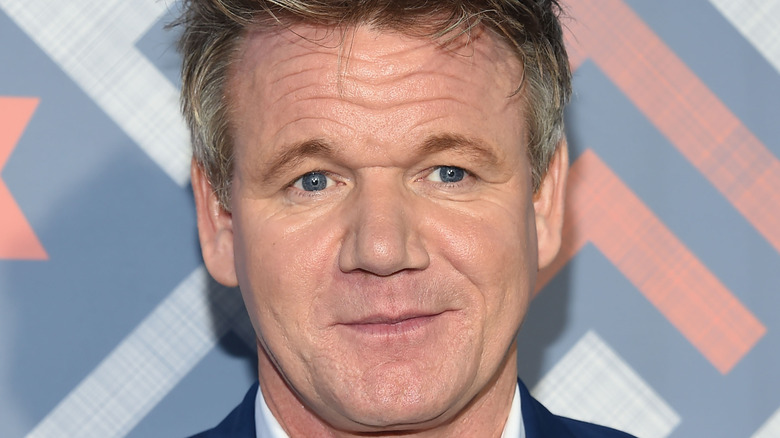 Gordon Ramsay smiling